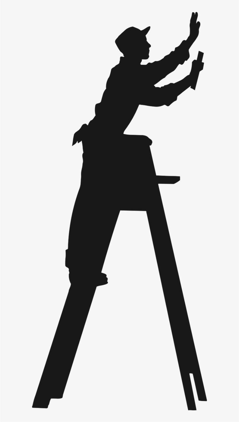 Contractor Clipart Handyman - Handyman Clipart Black Png, transparent png