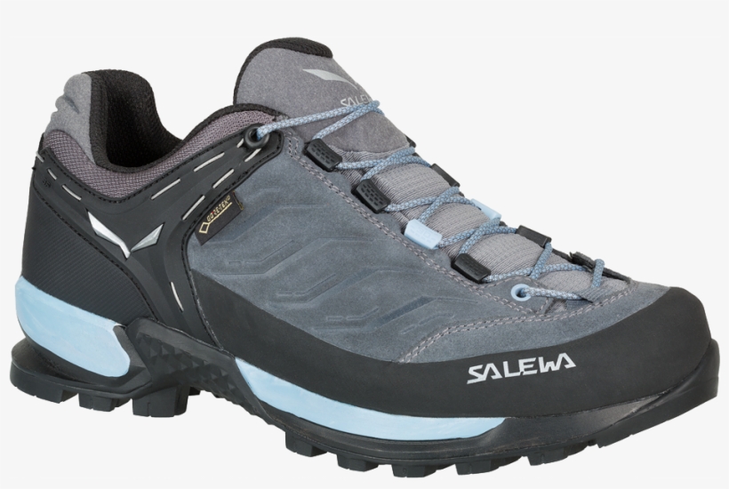 Mtn Trainer Gtx Women Charcoal Blue Fog - Salewa Mtn Trainer Leather, transparent png