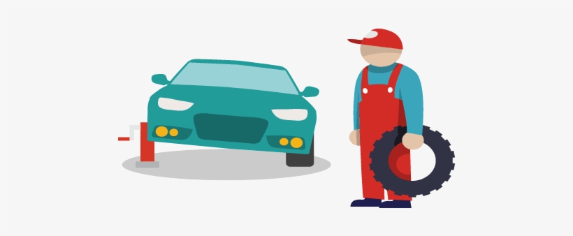 Car Tires Replacement - Car, transparent png