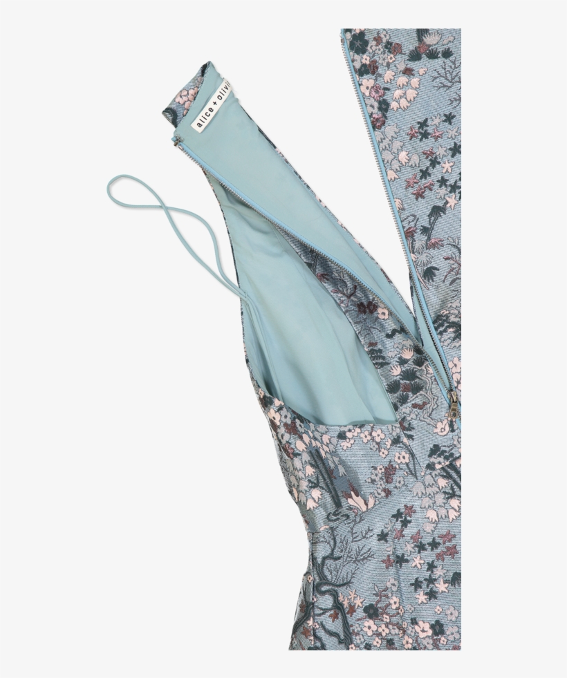 Tennie Party Dress Blue Fog - Cocktail Dress, transparent png