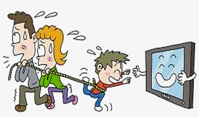 Educational Television Child Family - Children Watching Tv Png, transparent png