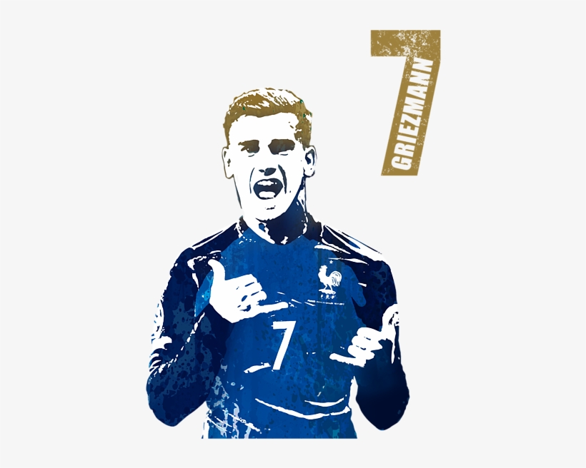 Bleed Area May Not Be Visible - Poster Griezmann, transparent png
