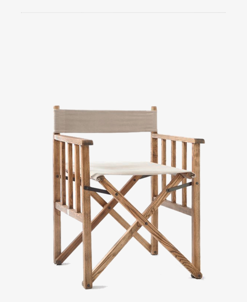 Director Chair Blixen Grey - Fauteuil, transparent png