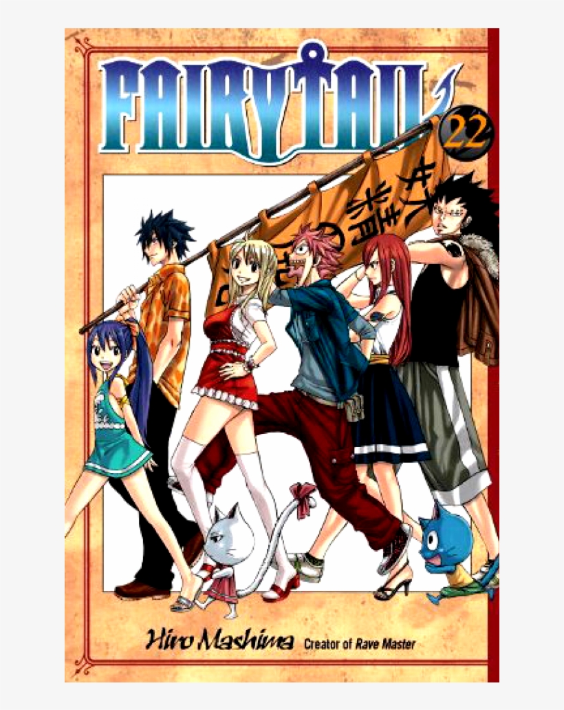 Please Note - Fairy Tail Volume 22, transparent png