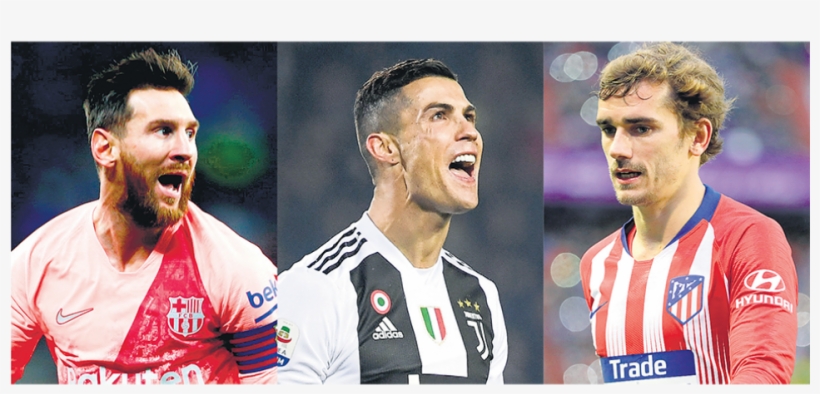 Cristiano Ronaldo Y Antoine Griezmann, Tres Que Van - Player, transparent png
