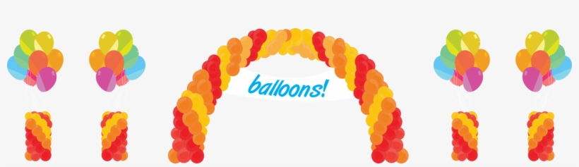 The History Of - Balloon Decoration Vector, transparent png