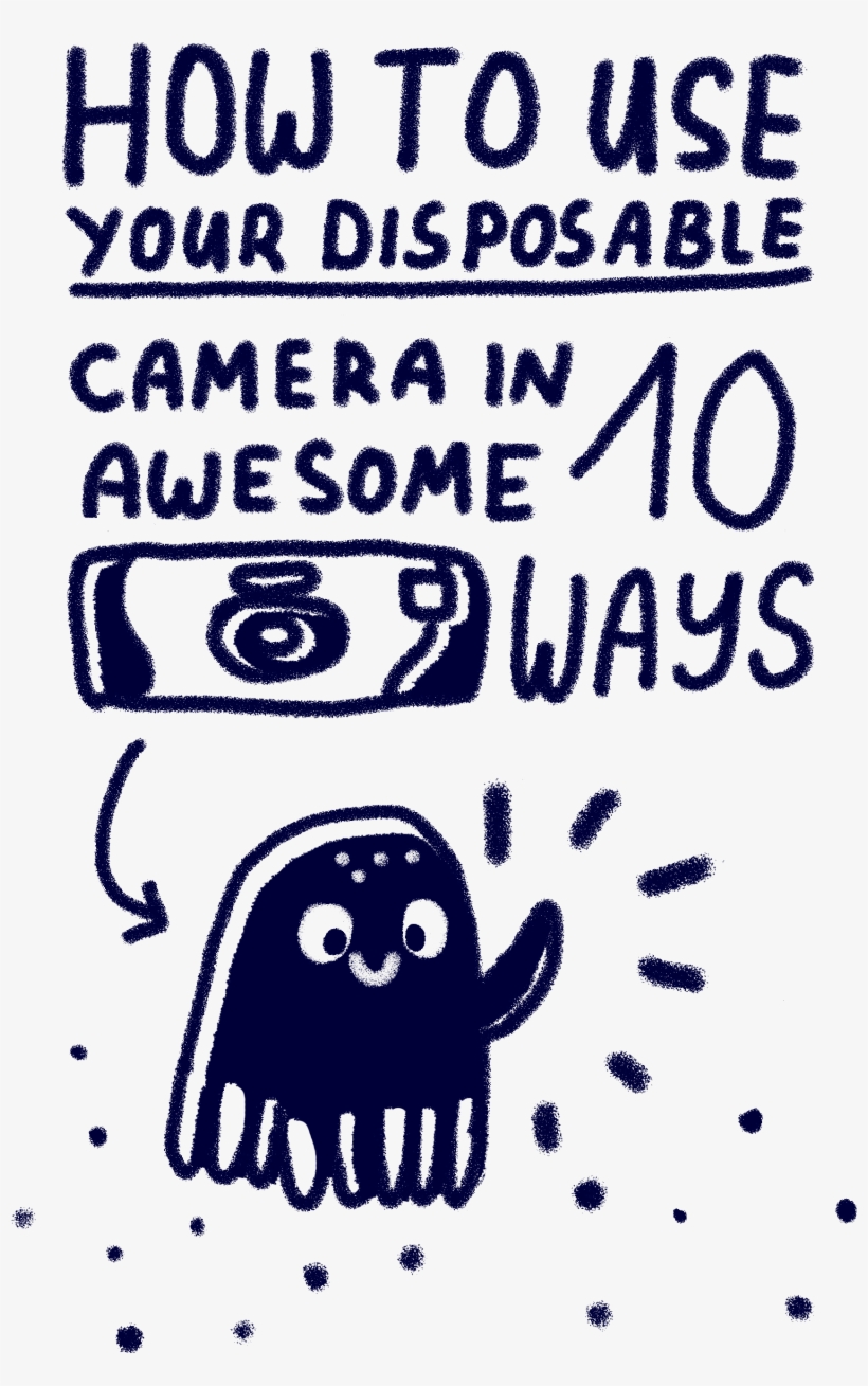 Selected Illustrations For Photojojo's Disposable Camera - Illustration, transparent png