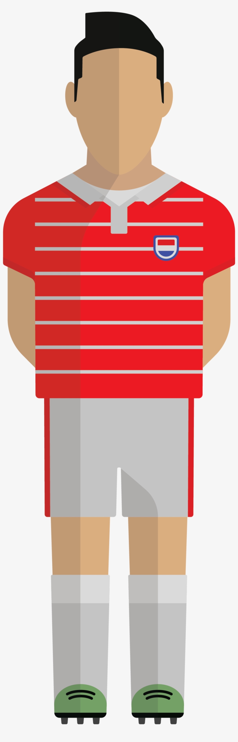 Running Football Player Clipart Source, transparent png