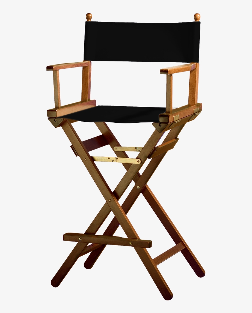 Director´s Chair "steven" - Hoge Make Up Stoel, transparent png