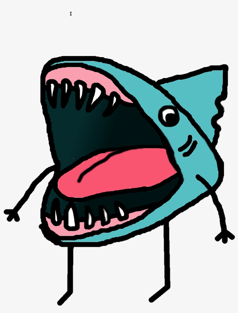 1082 X 1352 9 - Shark Drawings Png, transparent png