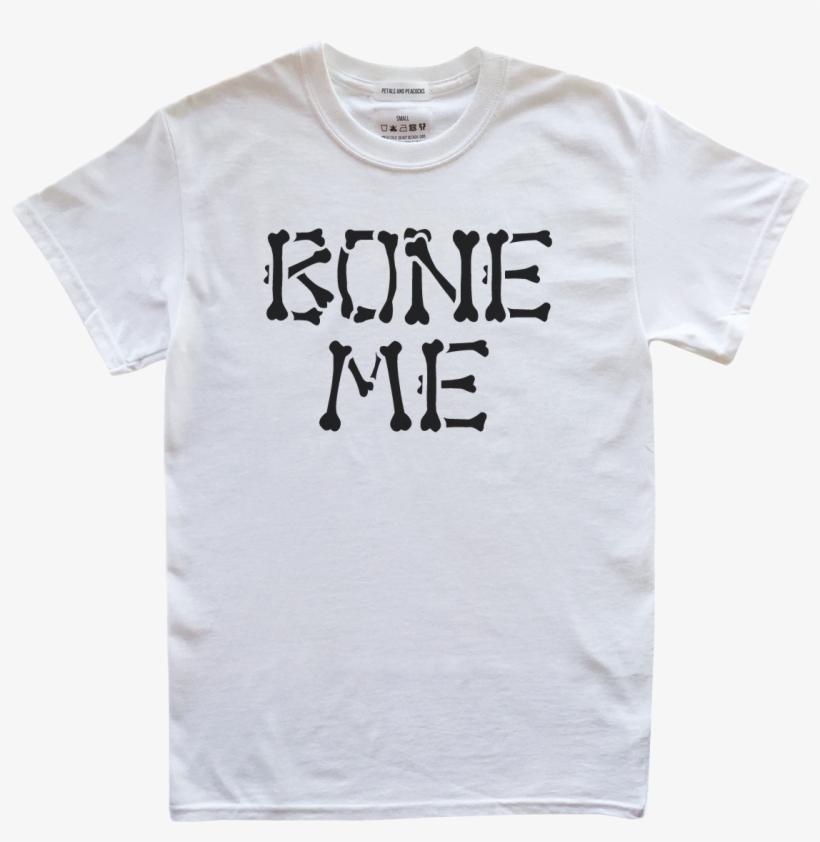 Bone Me Tee In White - Future Is Intersectional T Shirt, transparent png