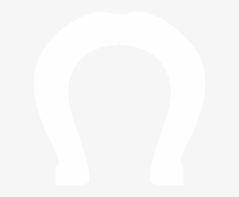 White Horseshoe Png, transparent png
