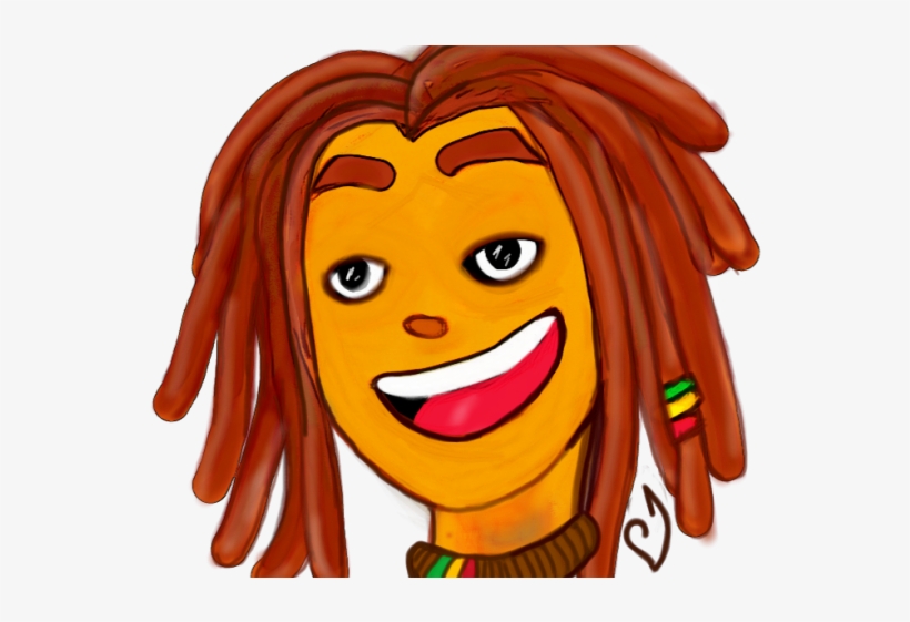 Rastas Clipart Dreadlock - Dreads Animated, transparent png