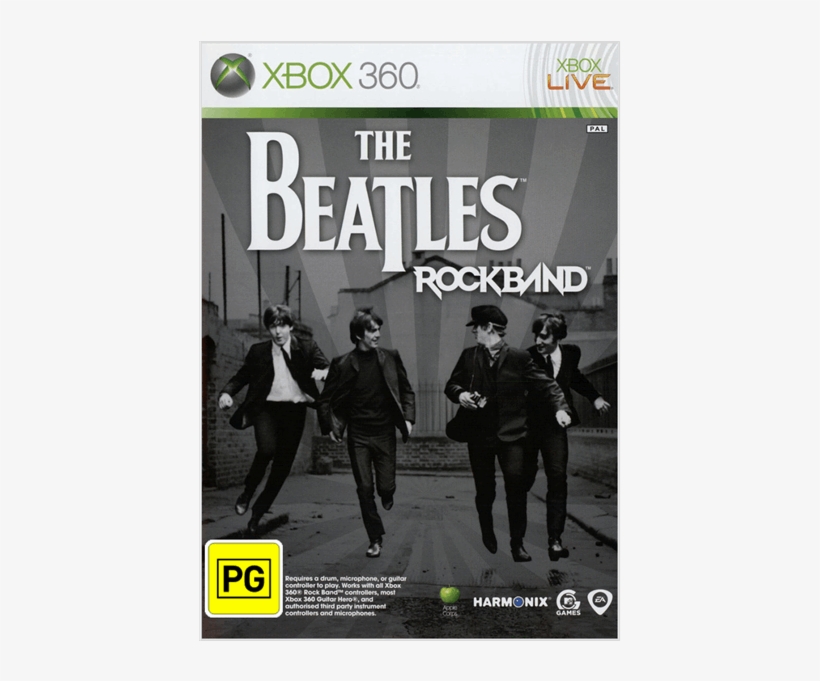 The Beatles Game Disc - Beatles Rock Band Wii, transparent png