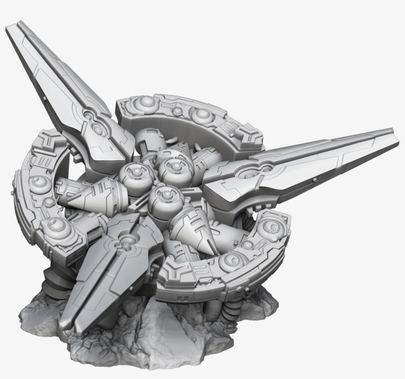 These Structures Are Able To Project Destructive Energy - Statue, transparent png