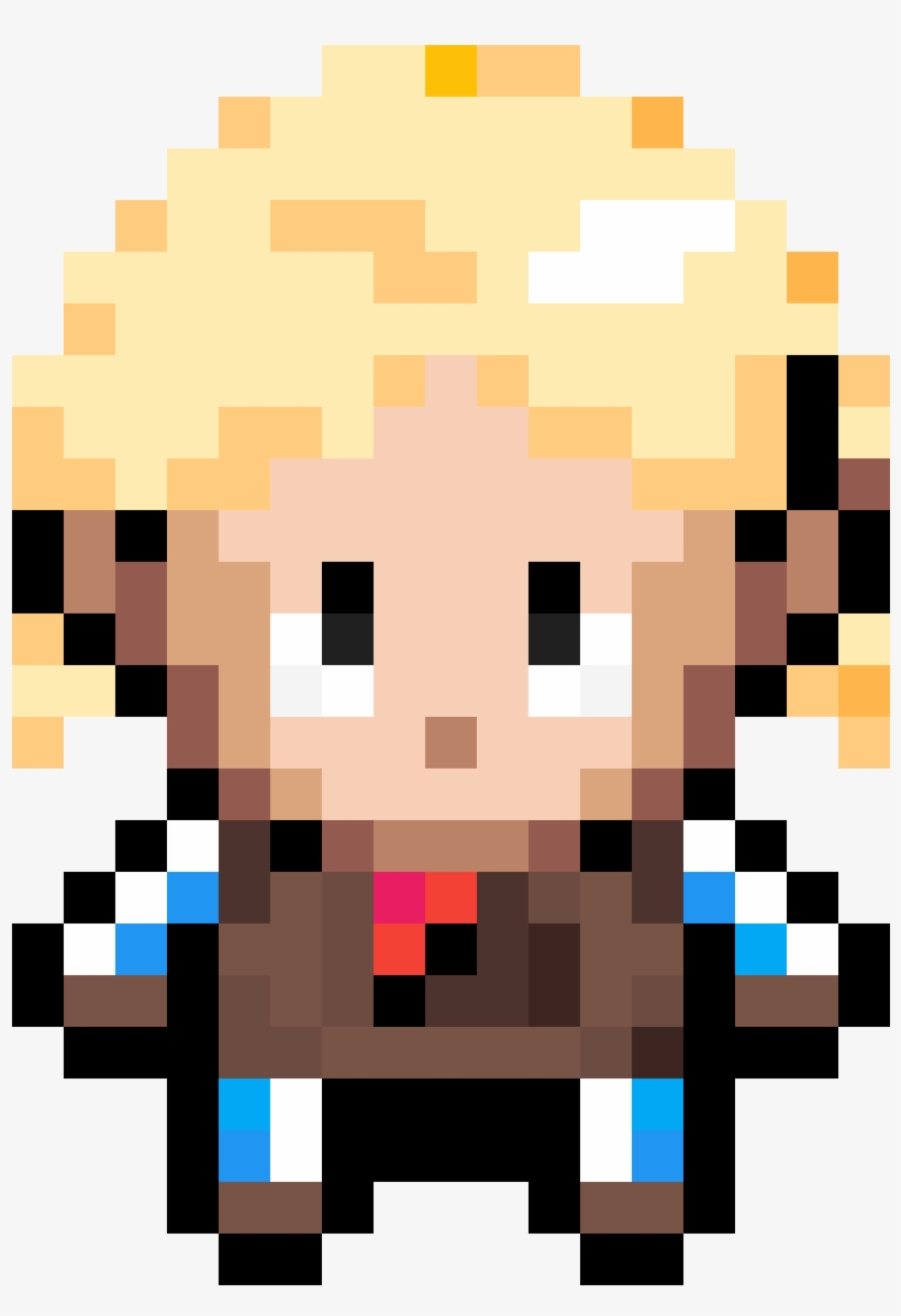 Made In Abyss Riku - Mario Bros Flower Pixel, transparent png