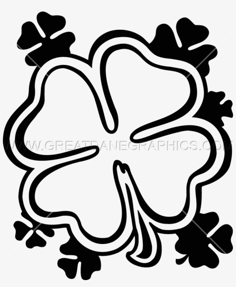 Shamrock Production Ready Artwork For T Shirt Printing, transparent png