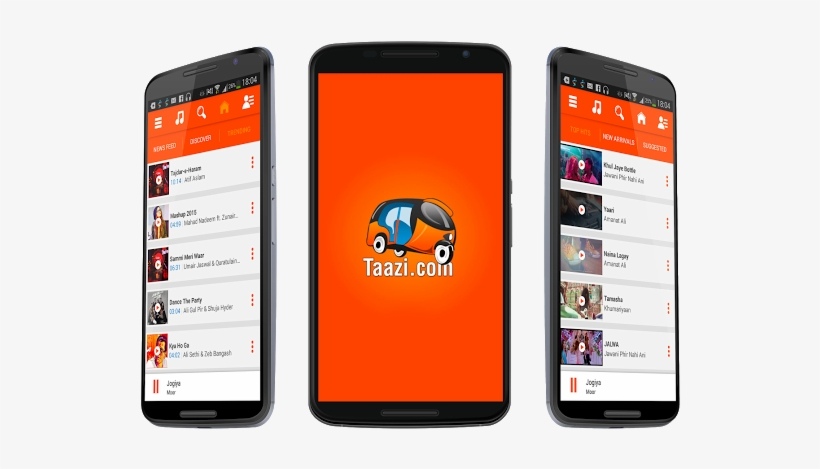 Taazi Music App Crosses 100,000 Downloads On Google - Iphone, transparent png