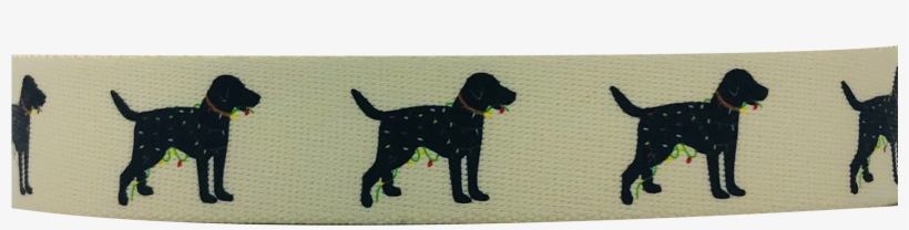 Holiday Black Lab Belt, transparent png