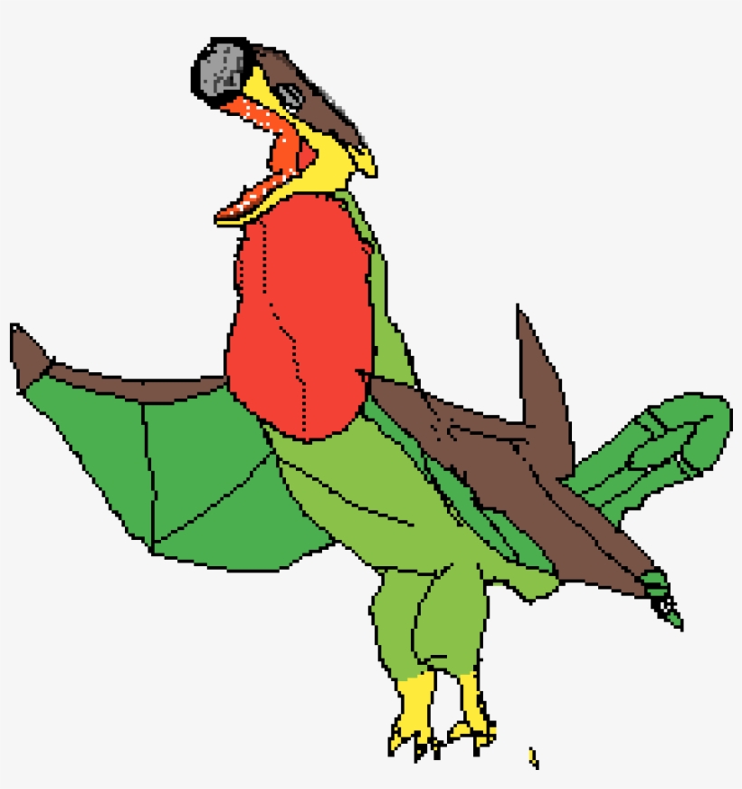 Qurupeco "calling Wyvern" - Cartoon, transparent png