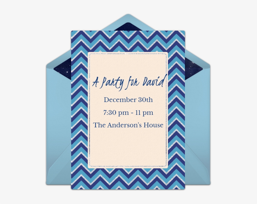 Blue Waves Online Invitation - Party, transparent png