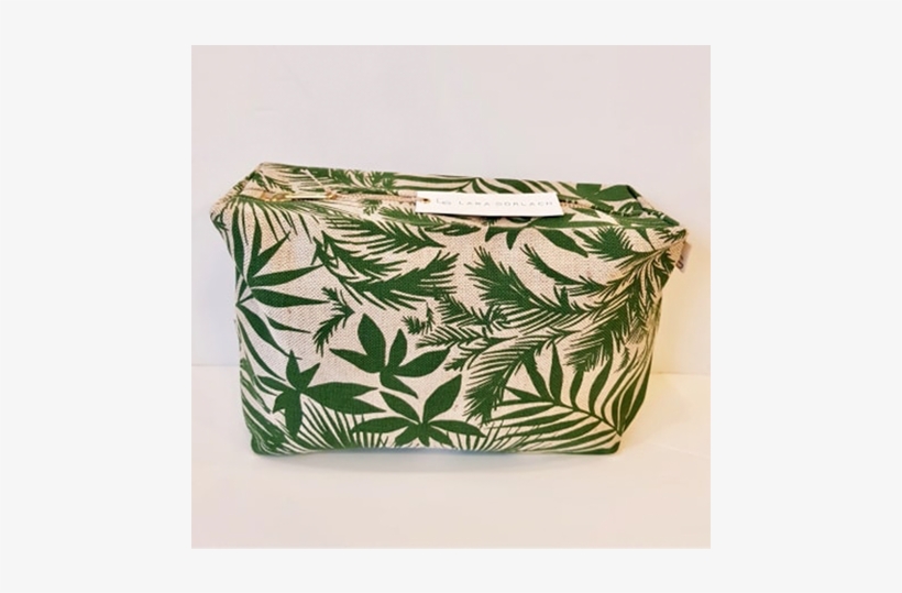 Lara Garlach Large Fern Leaf Print Wash Bag - Shoulder Bag, transparent png