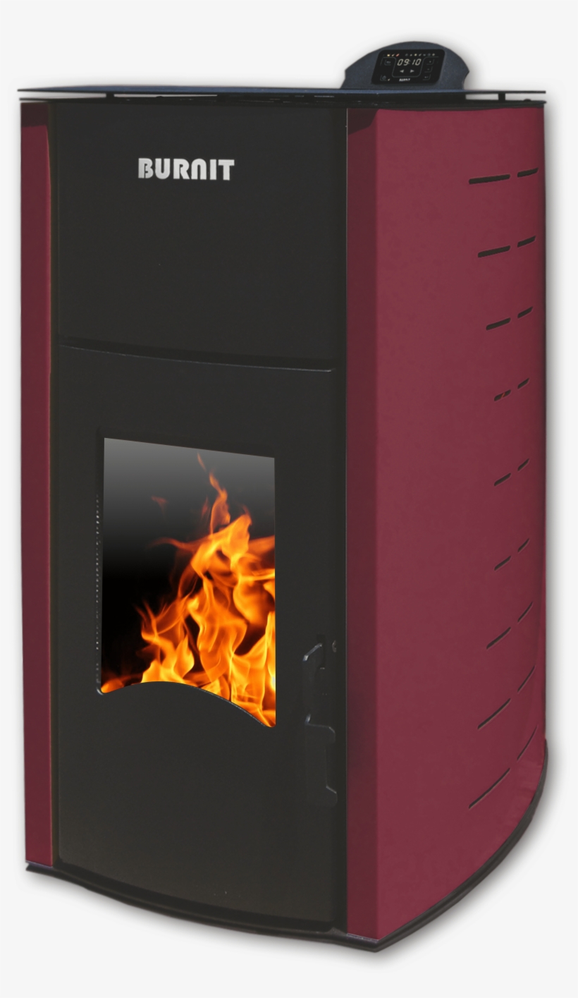 Pellet Stove Burnit Pm Comfort 25 Plus - Fireplace, transparent png