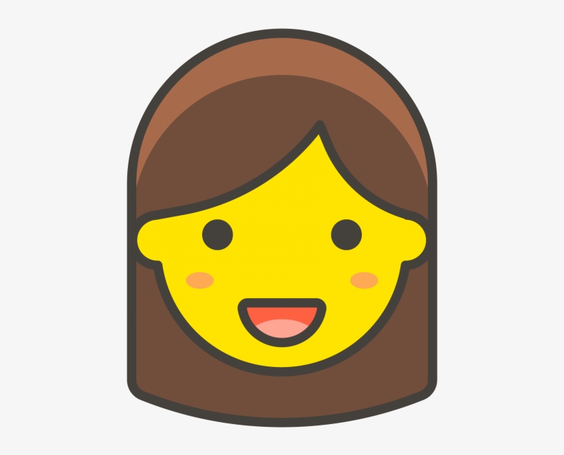 Woman Emoji - Emoji Princesa Png, transparent png