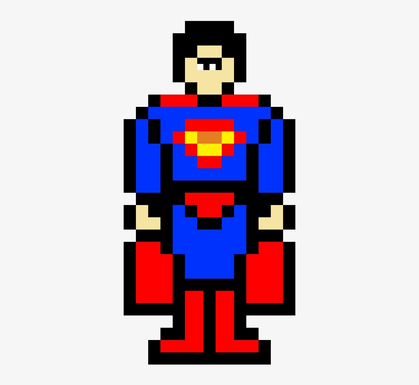 Superman - Dibujos Pixel De Deadpool, transparent png