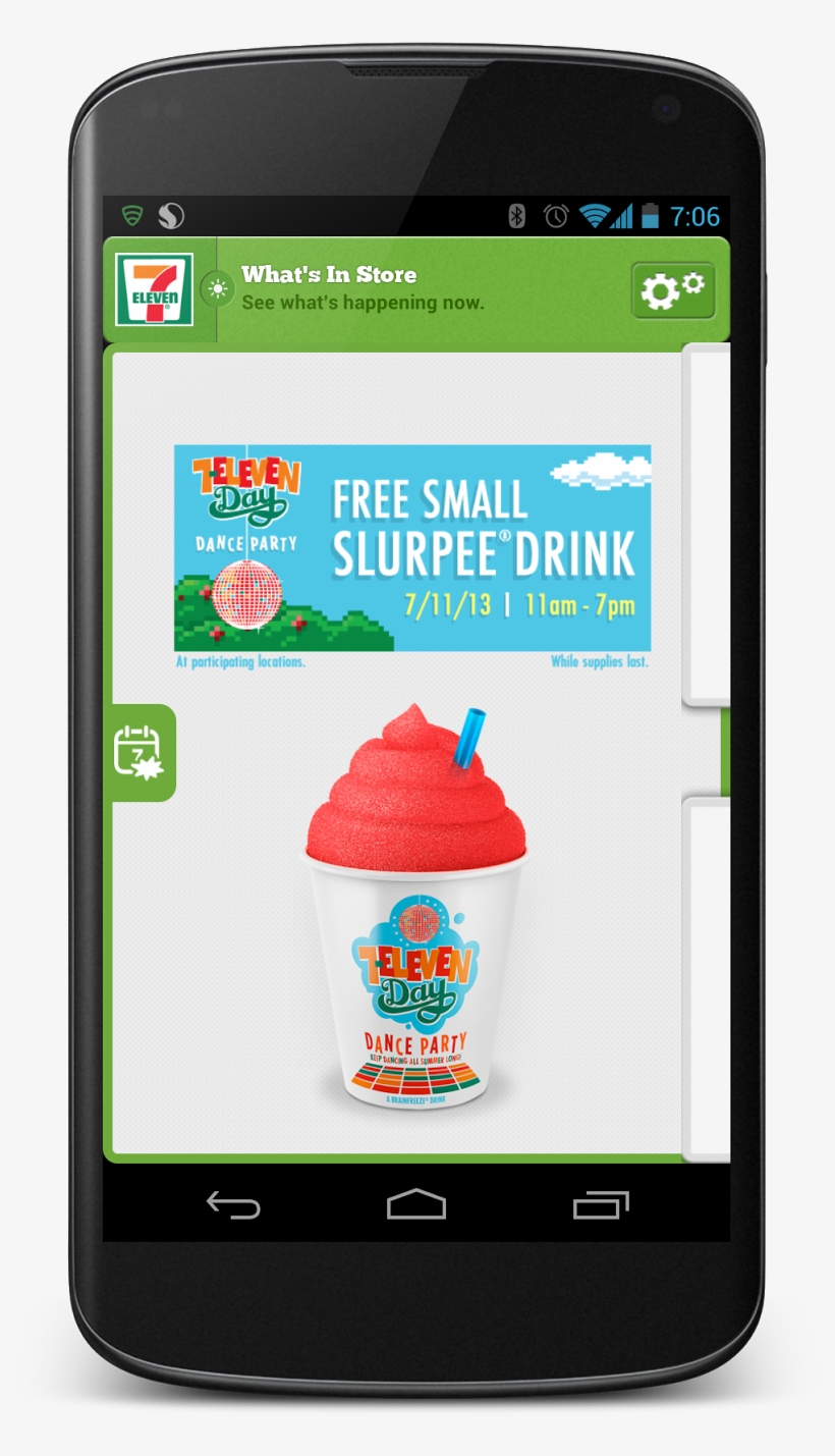 Mark Your Calendar To Get Your Free Slurpee On July - Smartphone, transparent png