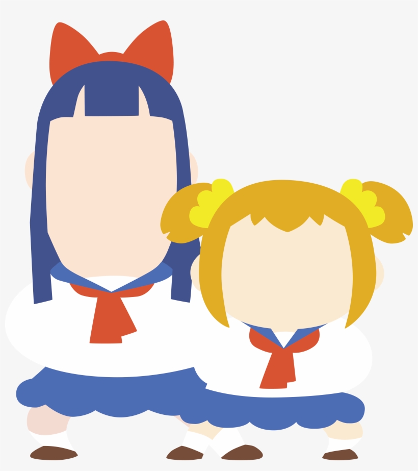 View Pop Team Epic , - Cartoon, transparent png