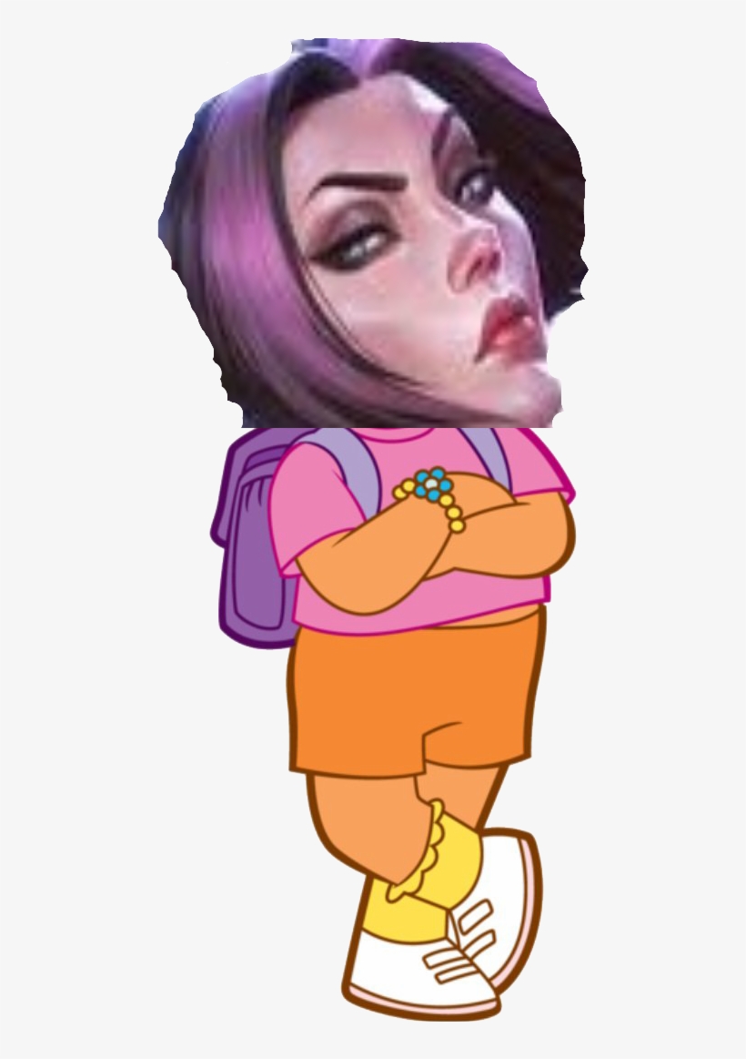 [deleted] What Do You Call A Fed Fiora - Bts Dora The Explorer, transparent png