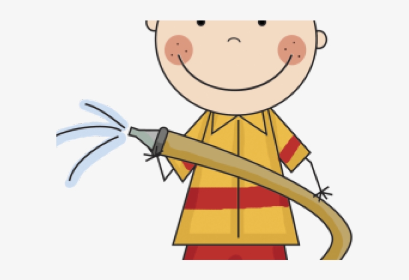 Firefighter, transparent png
