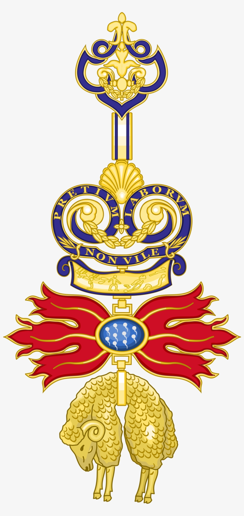 Open - Insignia Of The Order Of The Golden Fleece, transparent png