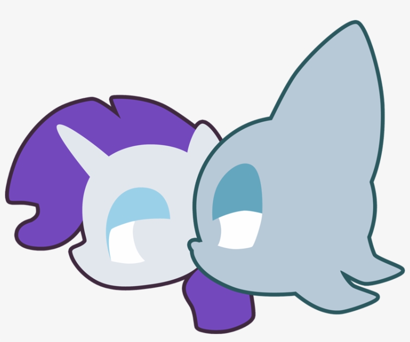 306375 Safe Rarity Crossover Sonic The Hedgehog Duo - Rouge The Bat And Rarity, transparent png
