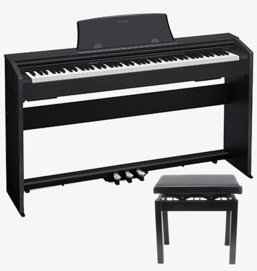 Casio Px-770 88 Key Piano - Casio Privia Px 760bk, transparent png