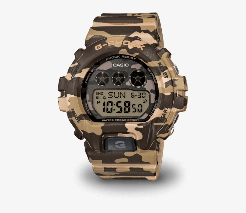 Gmds6900cf-3 S Series Watch With A Brown Camouflage - Casio G Shock, transparent png