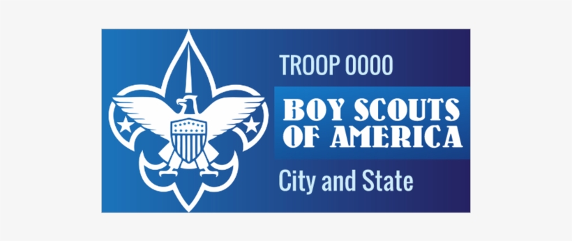 Boy Scouts Of America With Troop Number And Location - Boy Scouts Of America Thanksgiving, transparent png