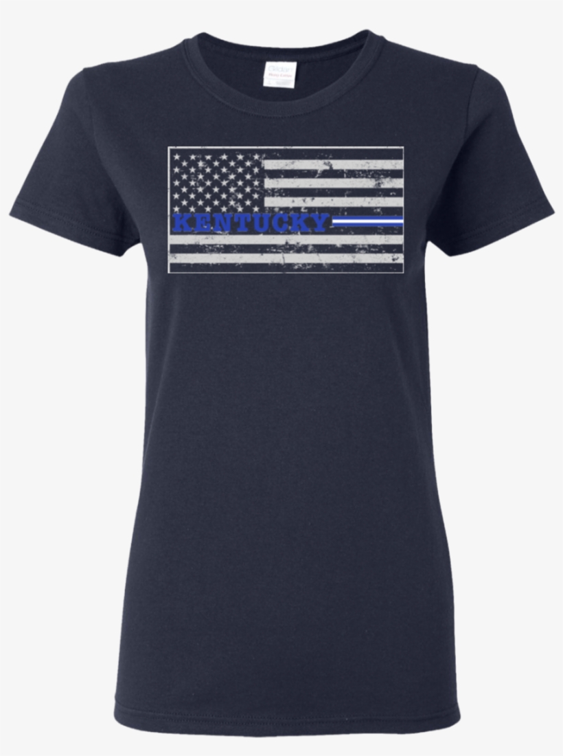 Ems Thin White Line Shirt Kentucky Paramedic Emt - Your Wife My Wife Horse Shirt, transparent png