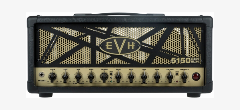 Evh 5150 Iii 50 Watt Head With El34 Tubes Electric - Evh 5150 Iii 50w El34, transparent png