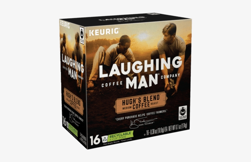50 For Laughing Man® Coffee K-cup® Pods - Laughing Man Huila Coffee, transparent png