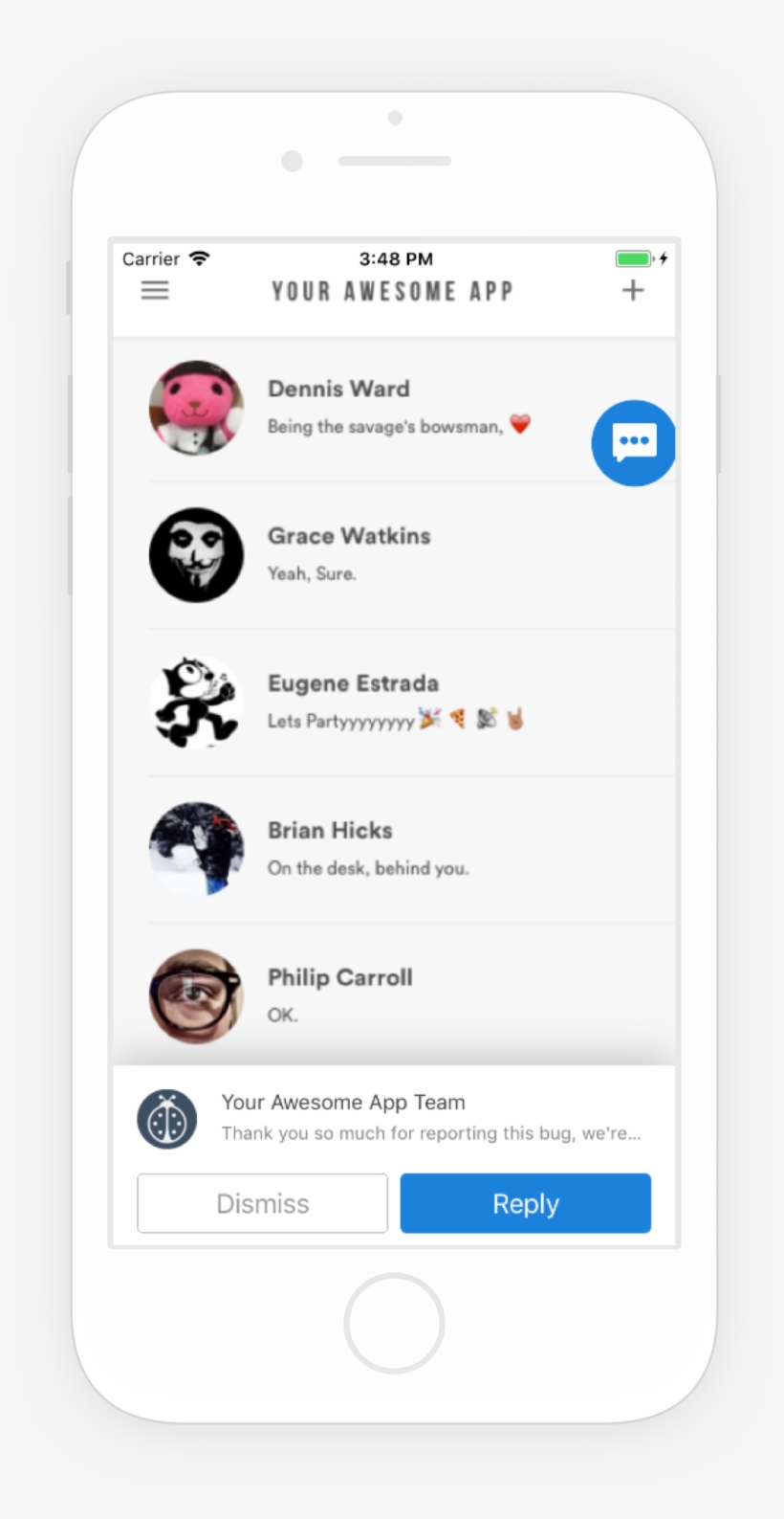 In-app Notifications - App New Message Notification, transparent png