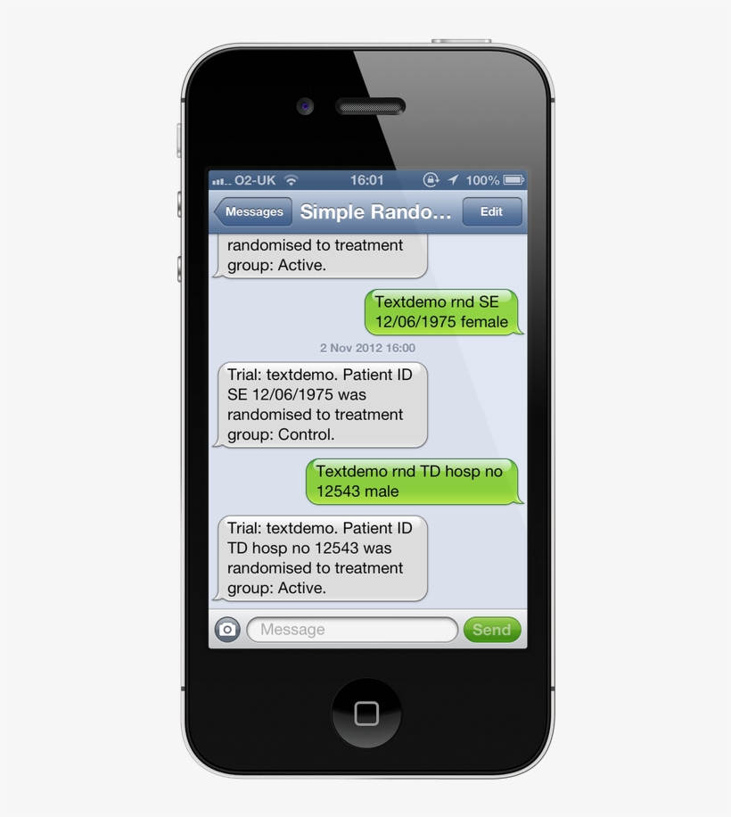 Text Message Png Gallery For Pictures - Leave Request Mobile App, transparent png