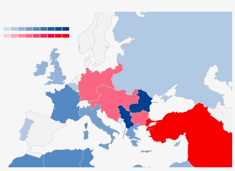 Sacrifice At War - Europe Map 1950, transparent png