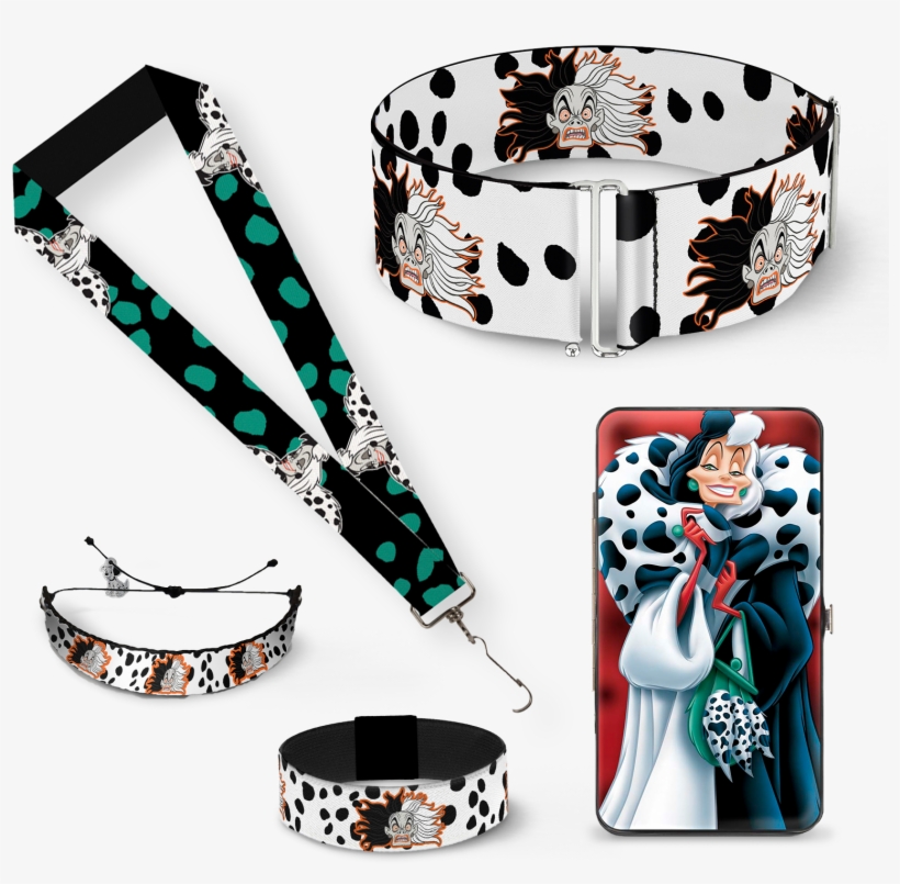 Cruella De Vil 101 Dalmatians- Women's Gift Set - Cruella De Vil Dog Collar, transparent png