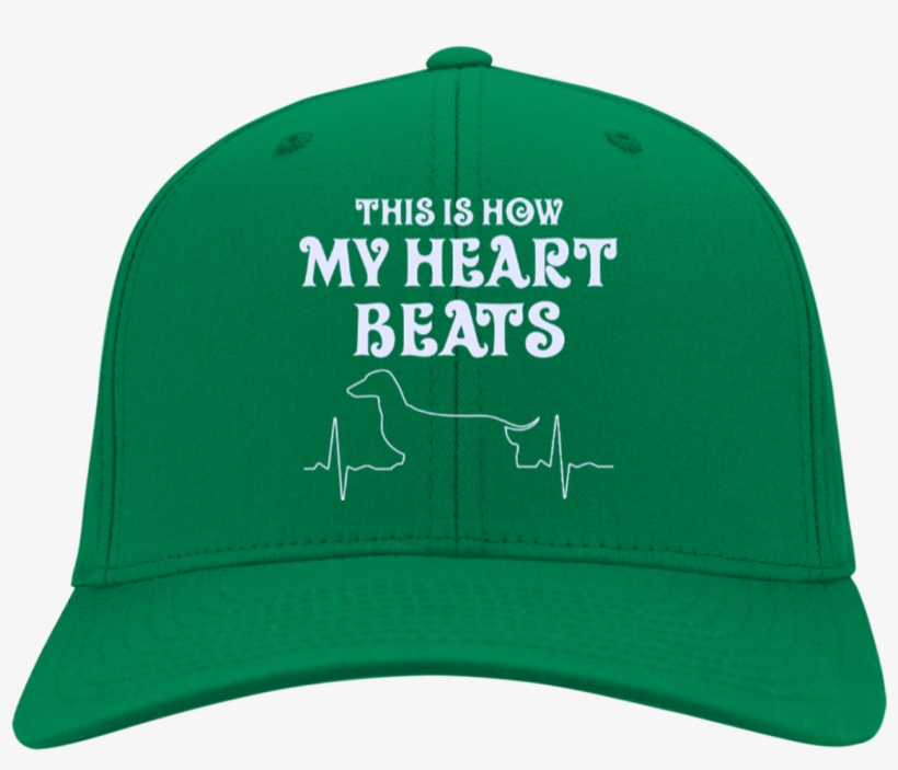 This Is How My Heart Beats Twill Cap - Baseball Cap, transparent png
