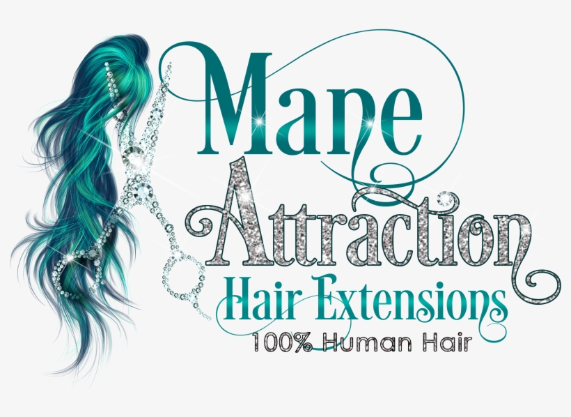 Mane Attraction Hair Extensions Logo On Transparent - Calligraphy, transparent png