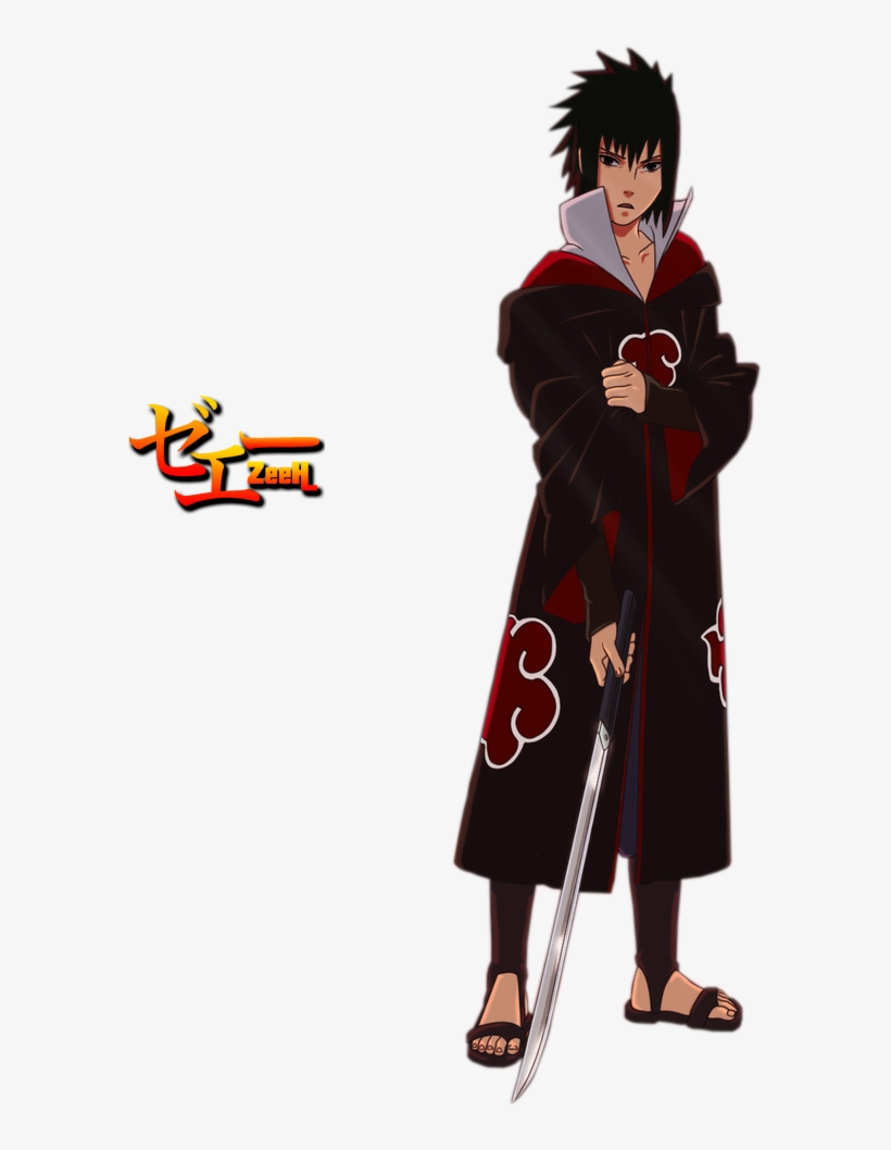Wip - Tleeart - Naruto Shippuden - Ultimate Ninja Storm - Sasuke Uchiha Akatsuki Png, transparent png