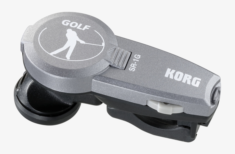 Front - Korg Strokerhythm In-ear Golf Metronome, transparent png