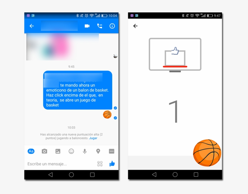 Para Ello Y Como Vemos En La Imagen Superior, Pulsaremos - Pantallazo Messenger, transparent png